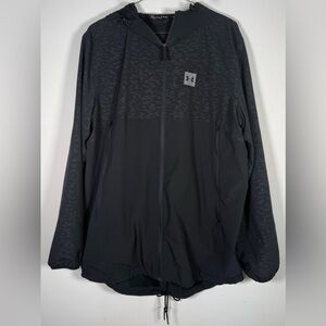 Under Armour Men’s Size Extra Large Full-Zip Sportstyle Fishtail Hooded Jacket